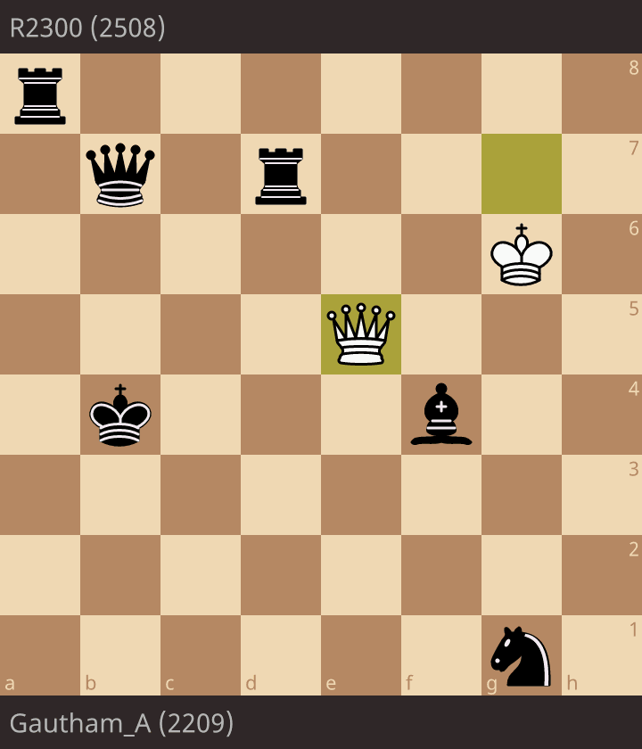 Gautham_A (2209) - R2300 (2508) • lichess.org