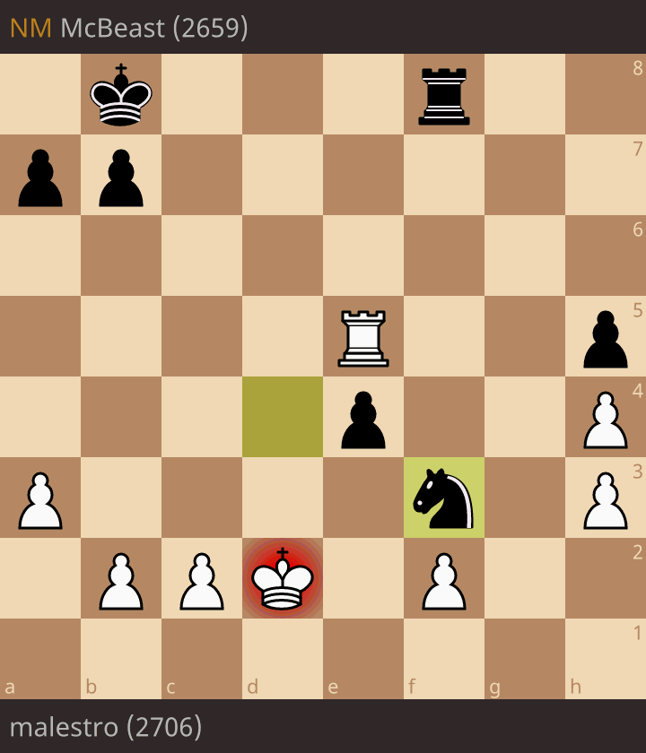 malestro (2706) - NM McBeast (2659) • lichess.org