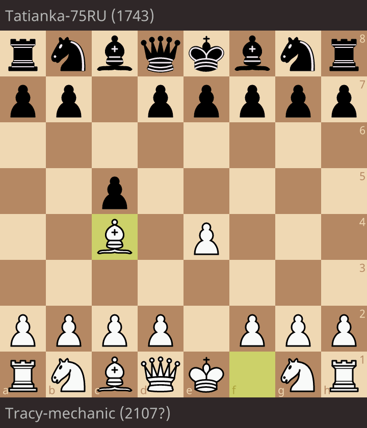 Tracy-Mechanic (2107?) - Tatianka-75RU (1743) • lichess.org